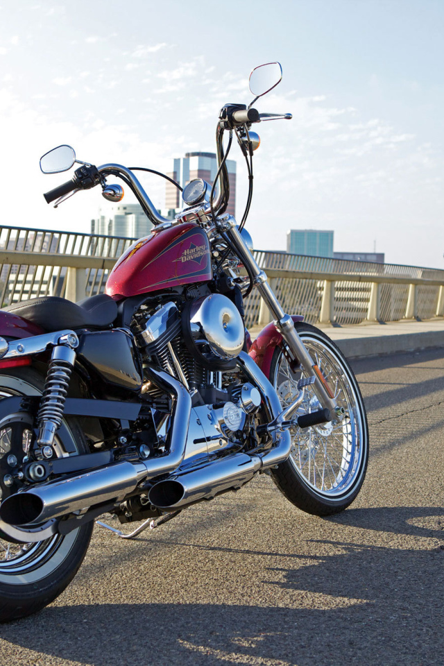 Надежный мотоцикл Harley-Davidson XL 1200V Sportster Seventy-Two