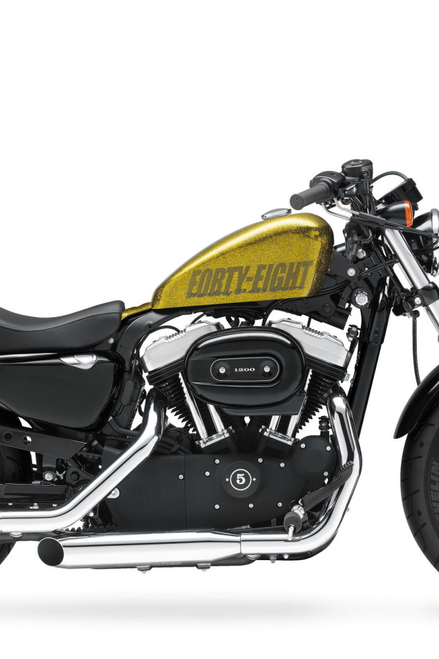 Надежный мотоцикл Harley-Davidson XL 1200X Sportster Forty-Eight