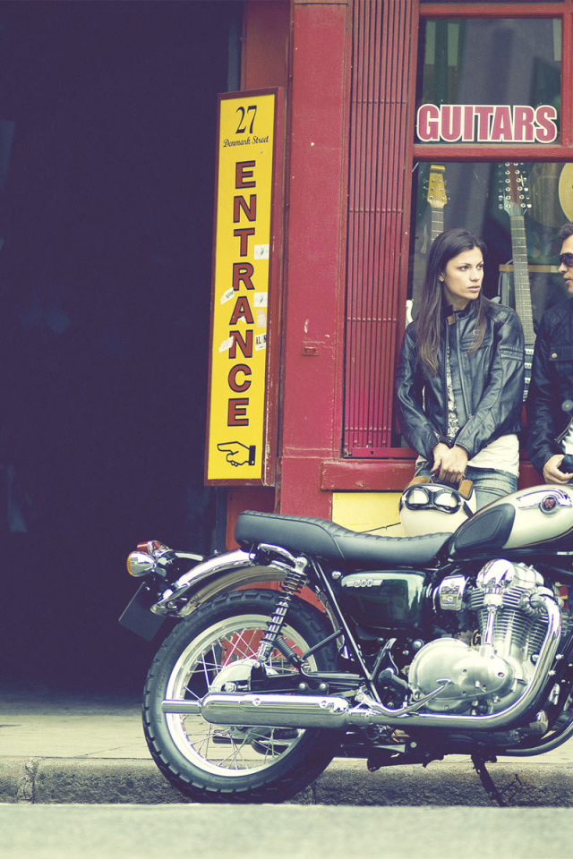 Надежный мотоцикл Kawasaki W 800