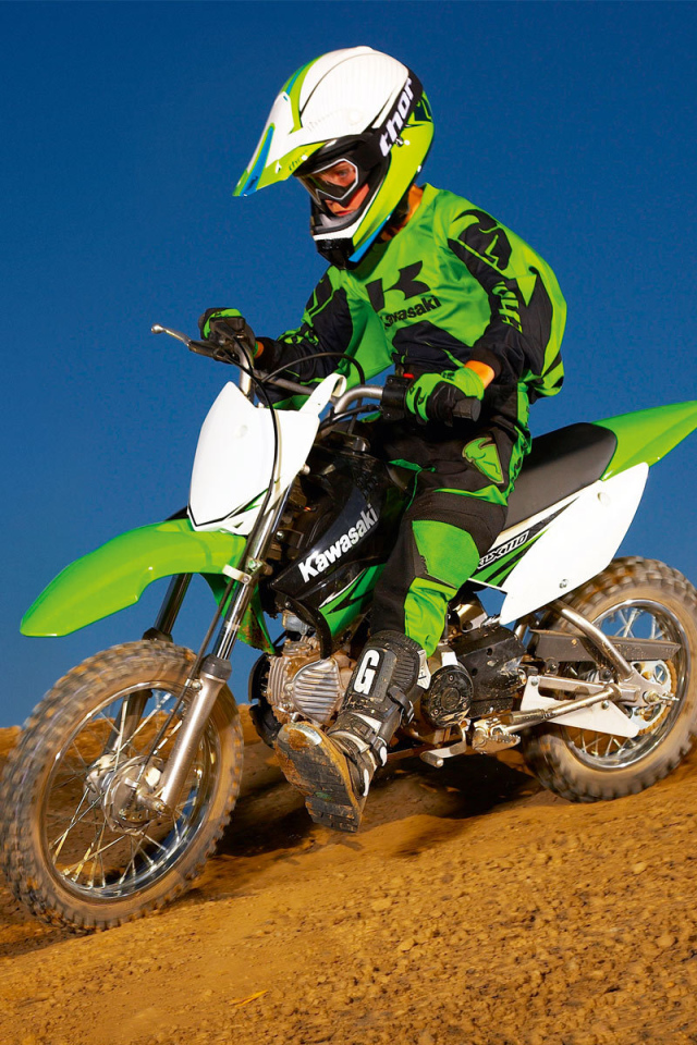 Тест-драйв мотоцикла Kawasaki KLX 110