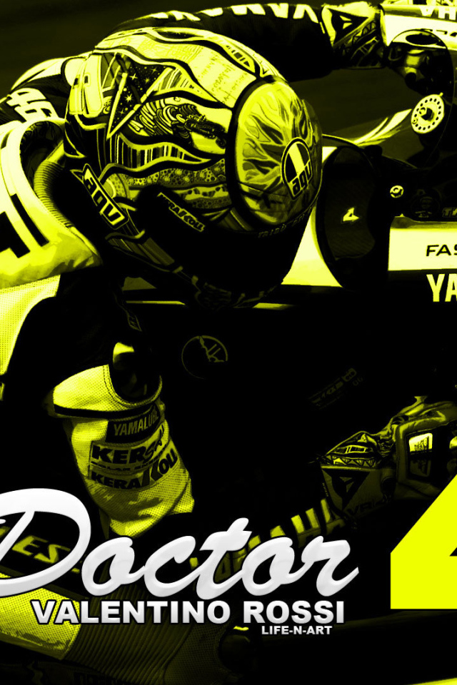 Валентино Росси мотогонщик на Ямахе