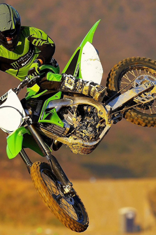 Новый надежный мотоцикл Kawasaki KX 450 F