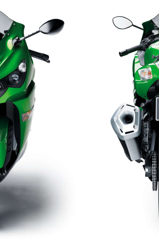 Невероятно быстрый мотоцикл Kawasaki ZZR 1400