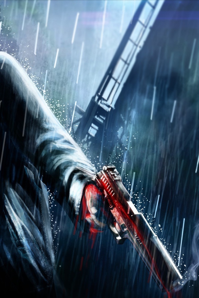 Анонимус с пистолетом