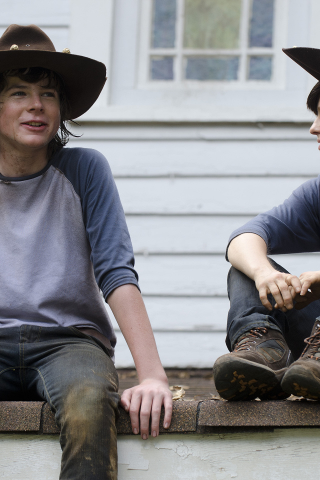 Карл и Карл из Ходячих мертвецов