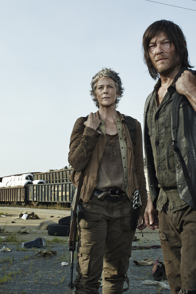 Керол и Дерил из Ходячих Мертвецов