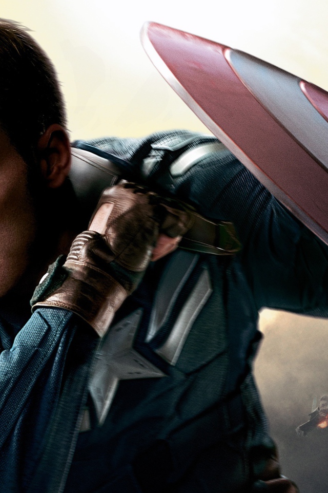 Крисс Эванс в роли Капитана Америка 2014