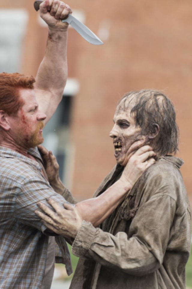 Расправа с зомби в Ходячих мертвецах