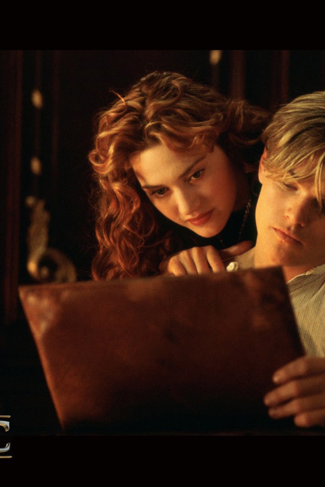 Джек показывает свои рисунки в фильме Титаник