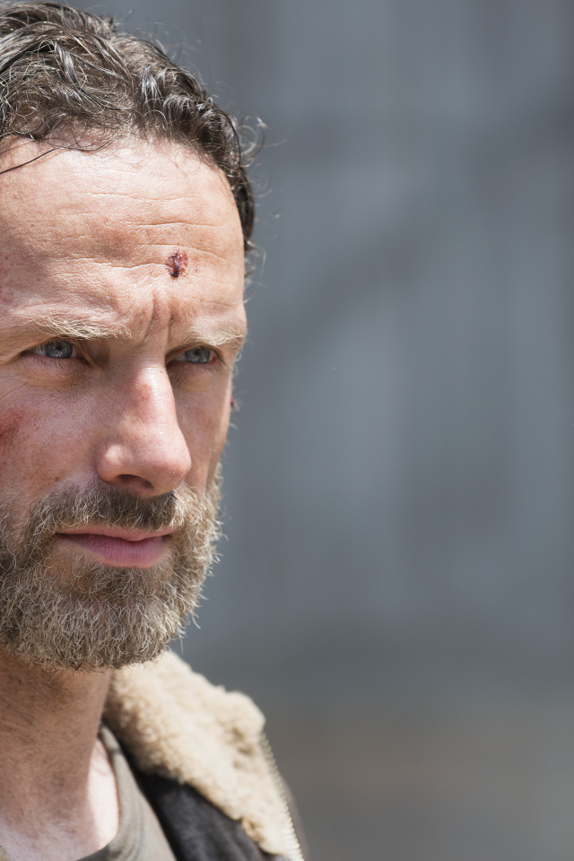 Рик главный герой сериала Ходячие мертвецы