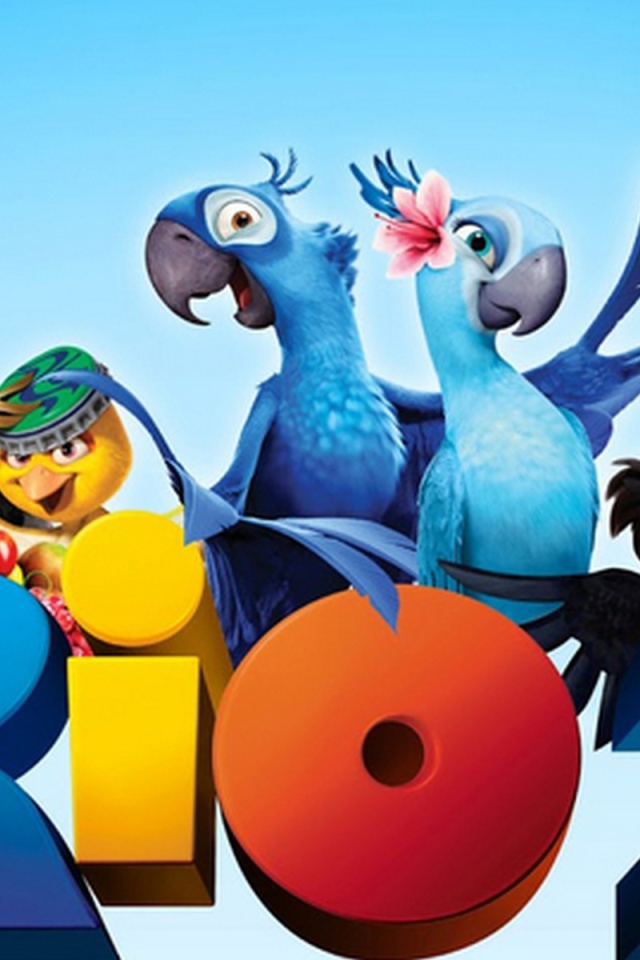 Рио 2 птицы на пляже