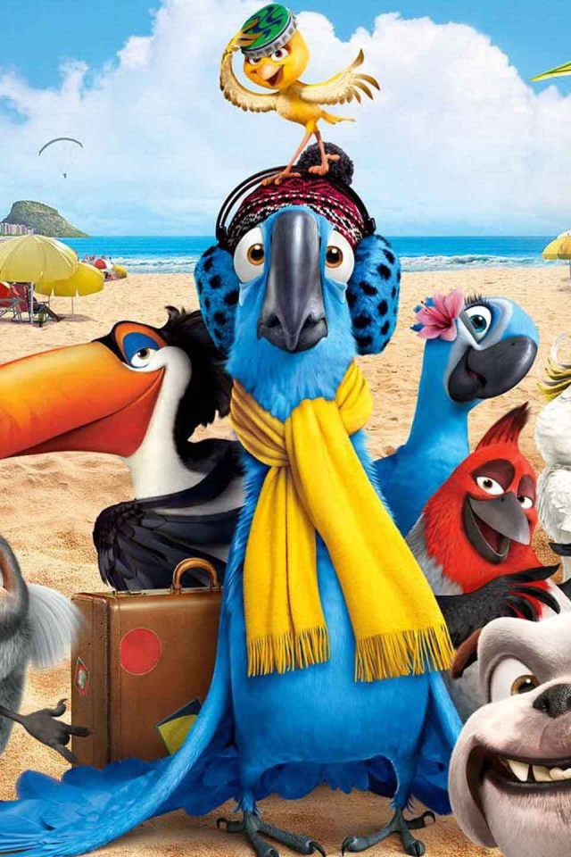 Рио 2 на пляже