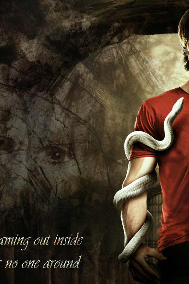 Сем со змеей из сериала Сверхъестественное