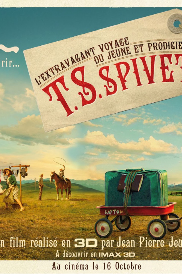 Постер фильма Невероятное путешествие мистера Спивета 2014