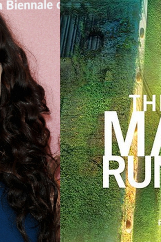 Бегущий по лабиринту милая девушка