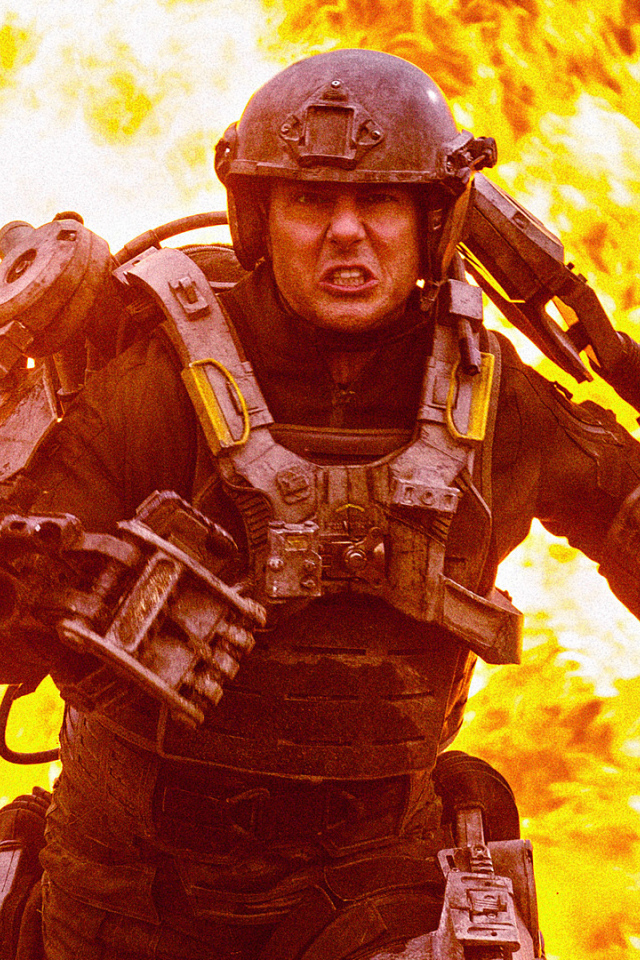 Момент из фильма Грань будущего 2014