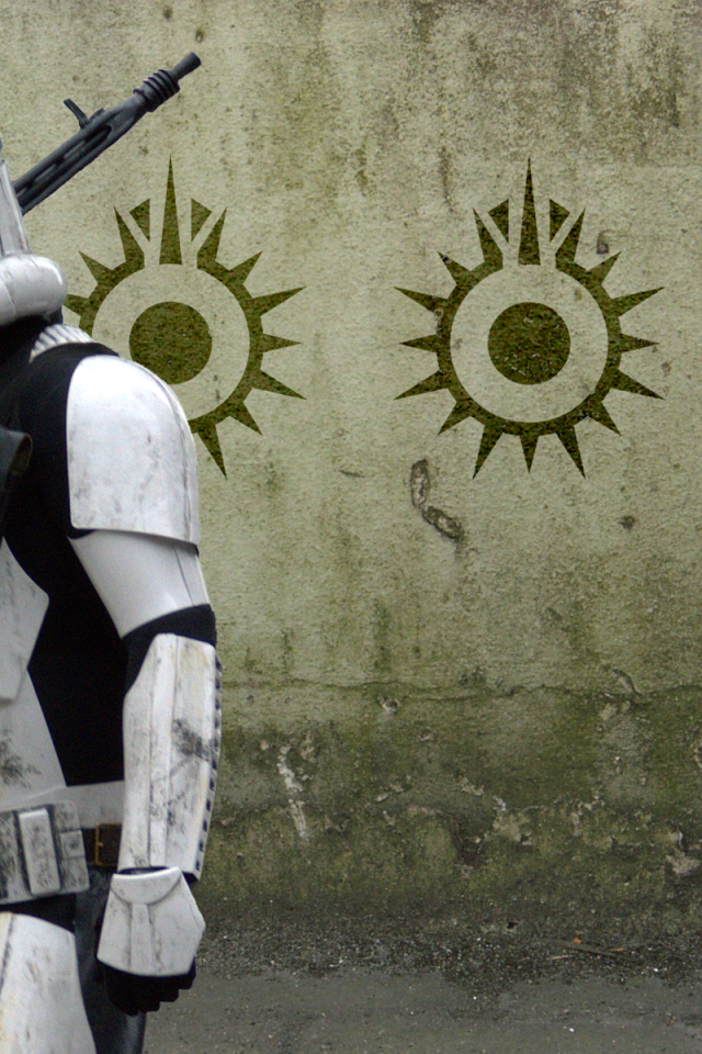 Воин робот из Звездных войн