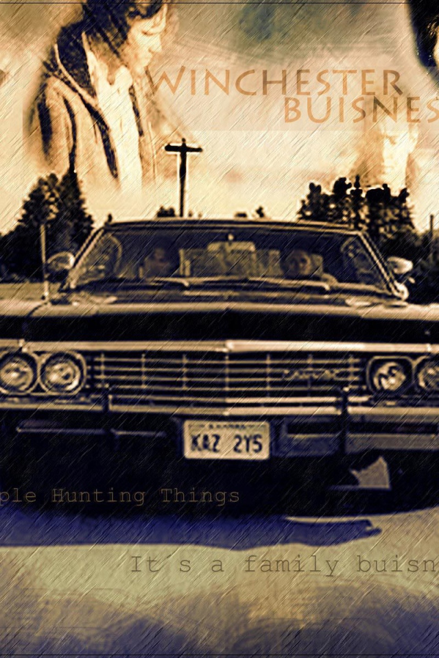 Автомобиль Винчестеров из сериала Сверхъестественное