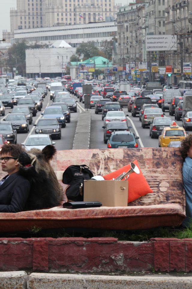 Одноклассники.ru НаCLICKай удачу на фоне Москвы