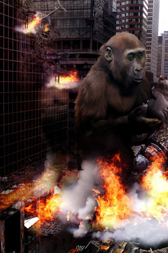 Кинг Конг в Нью Йорке