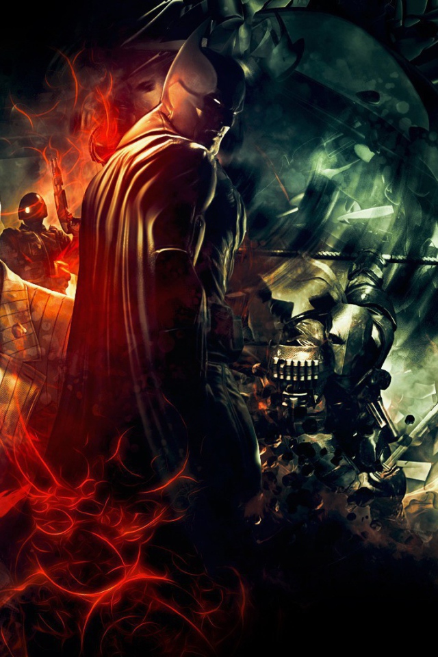 Бэтмен черная маска