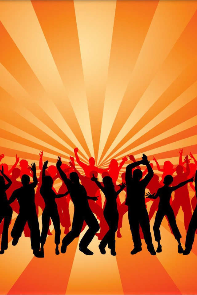 Дискотека на танцполе