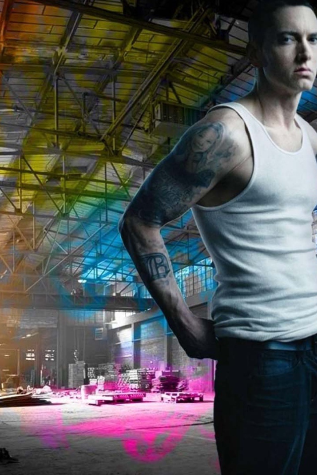 Eminem на заброшенном складе