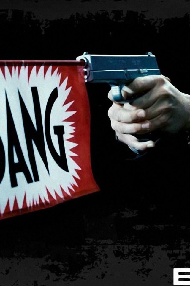 Eminem с пистолетом