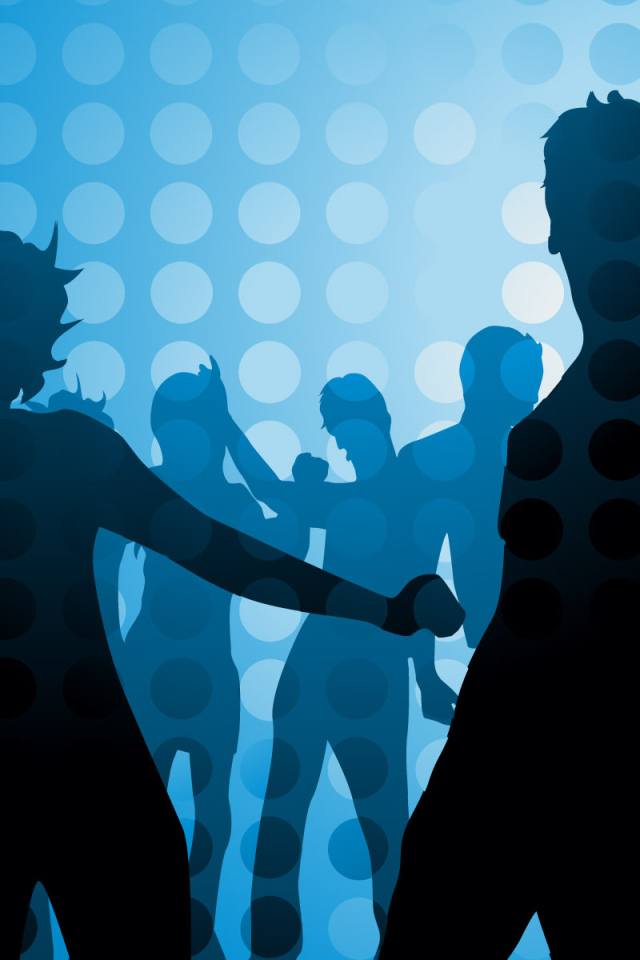 Страстная пара на танцполе