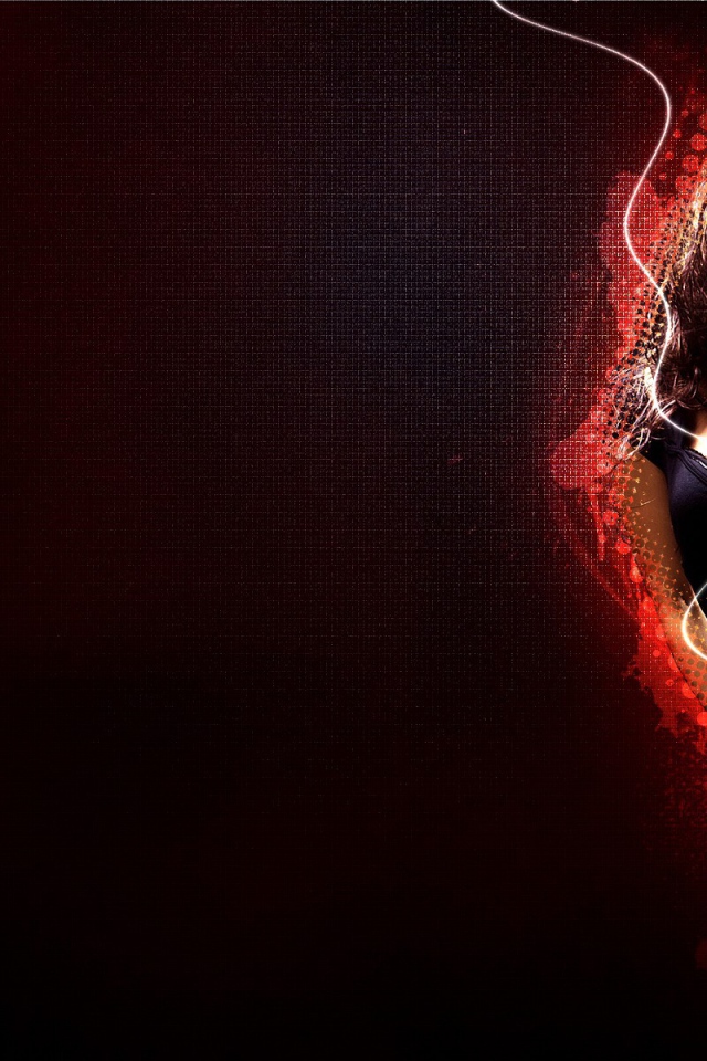 Страстный танец девушки