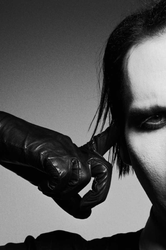 The famous Marilyn Manson