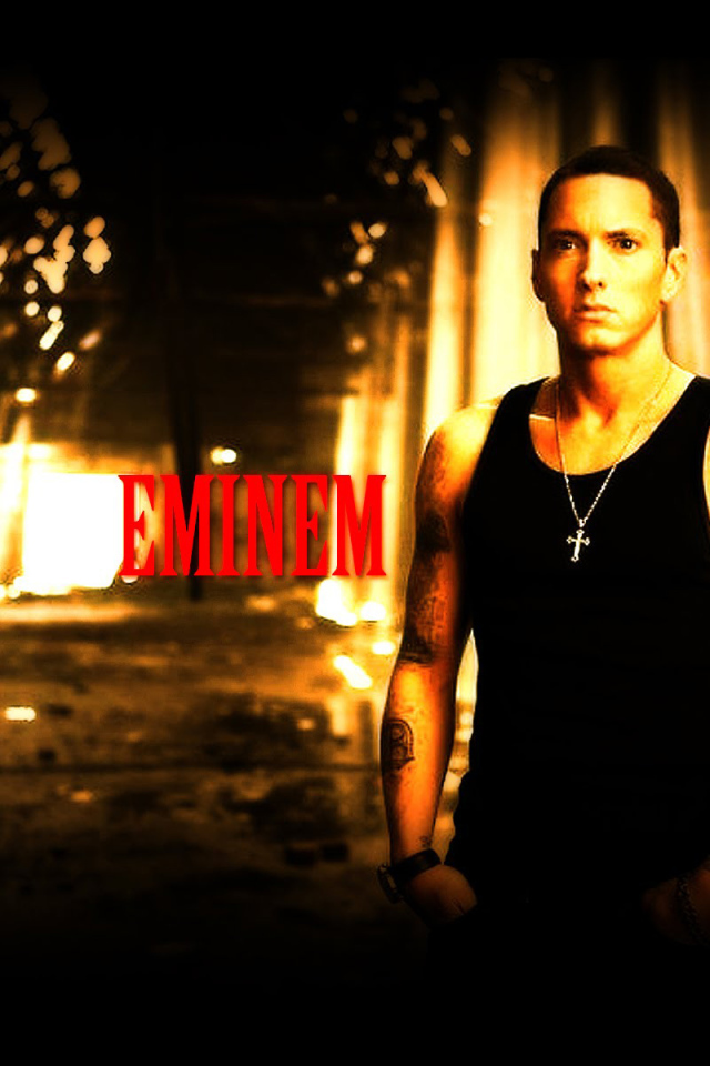 Young rapper Eminem