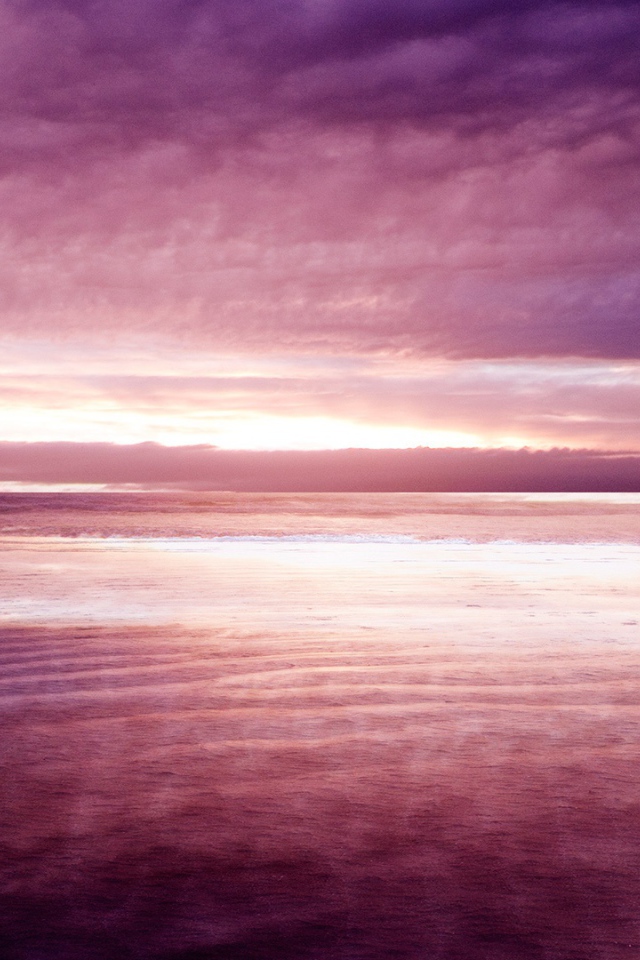 Фиолетовая природа 