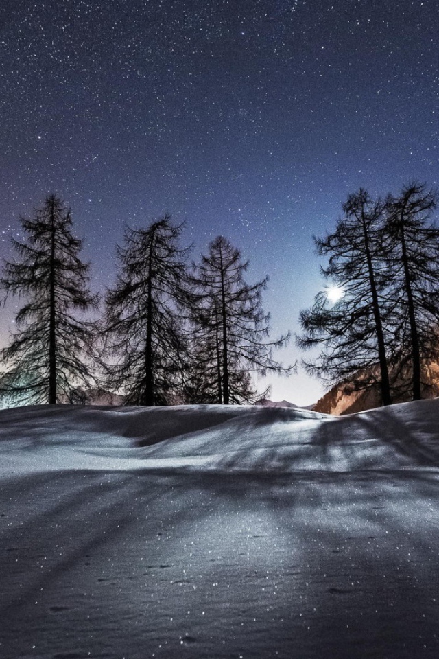 Cнежные дюны