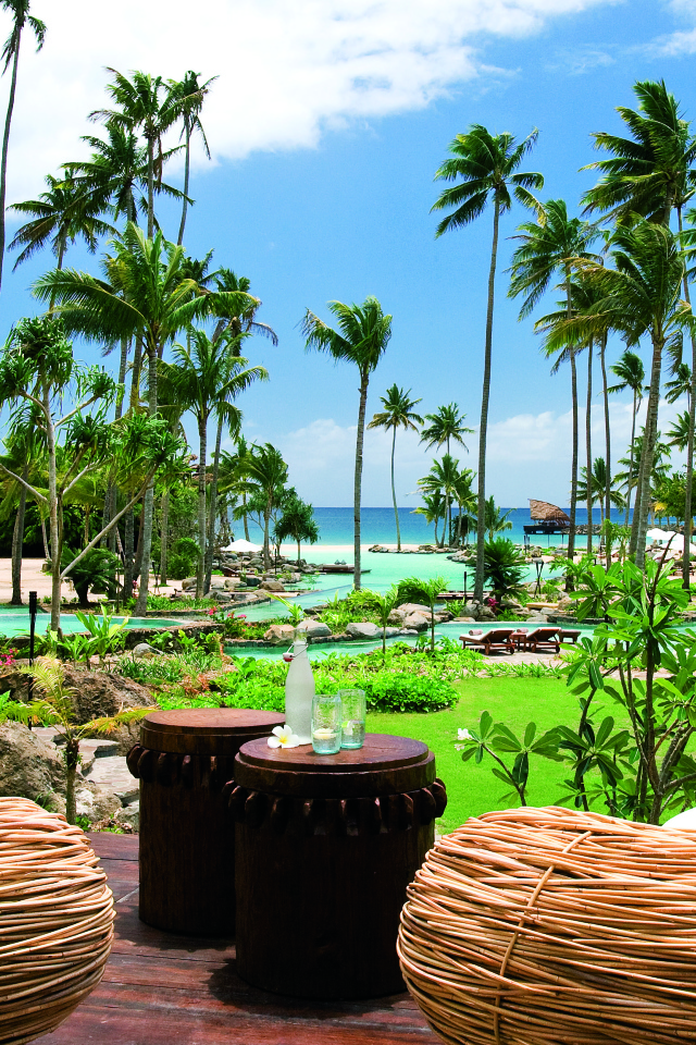 Экзотический отдых на пляже