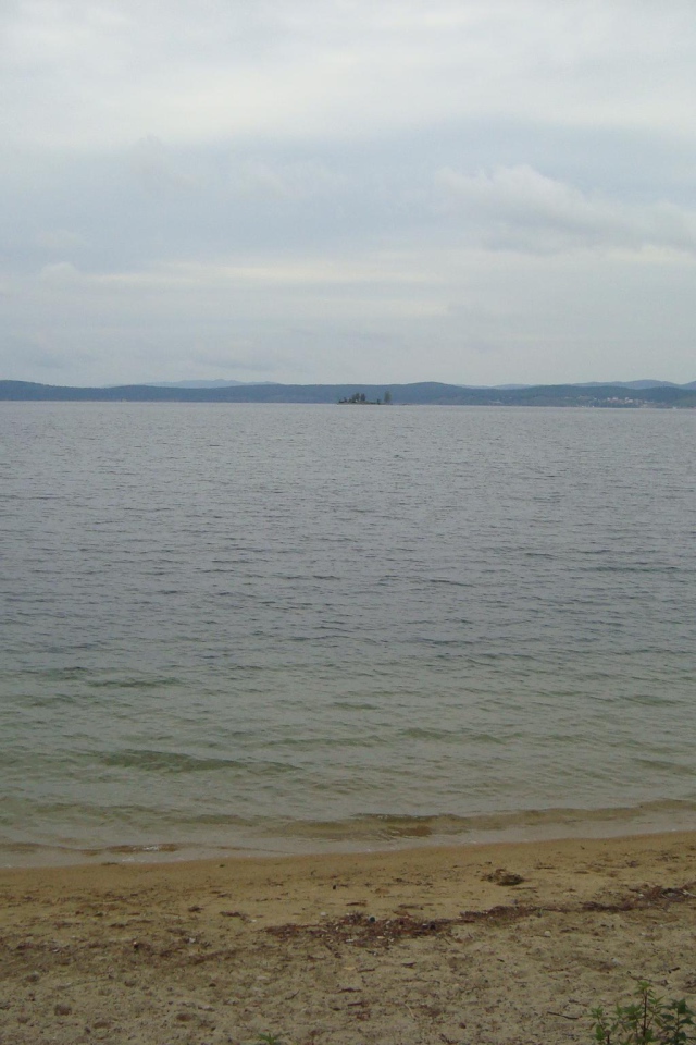 Золотой пляж на Тургояке