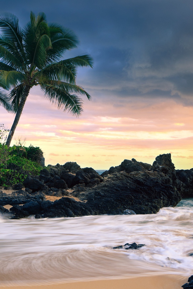 Тайный пляж на Гавайях 