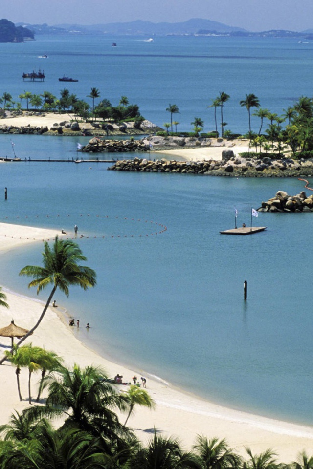 Пляж в Сингапуре