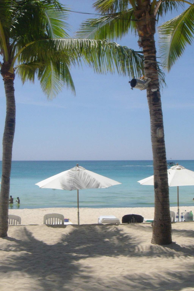 Белый пляж на Филиппинах