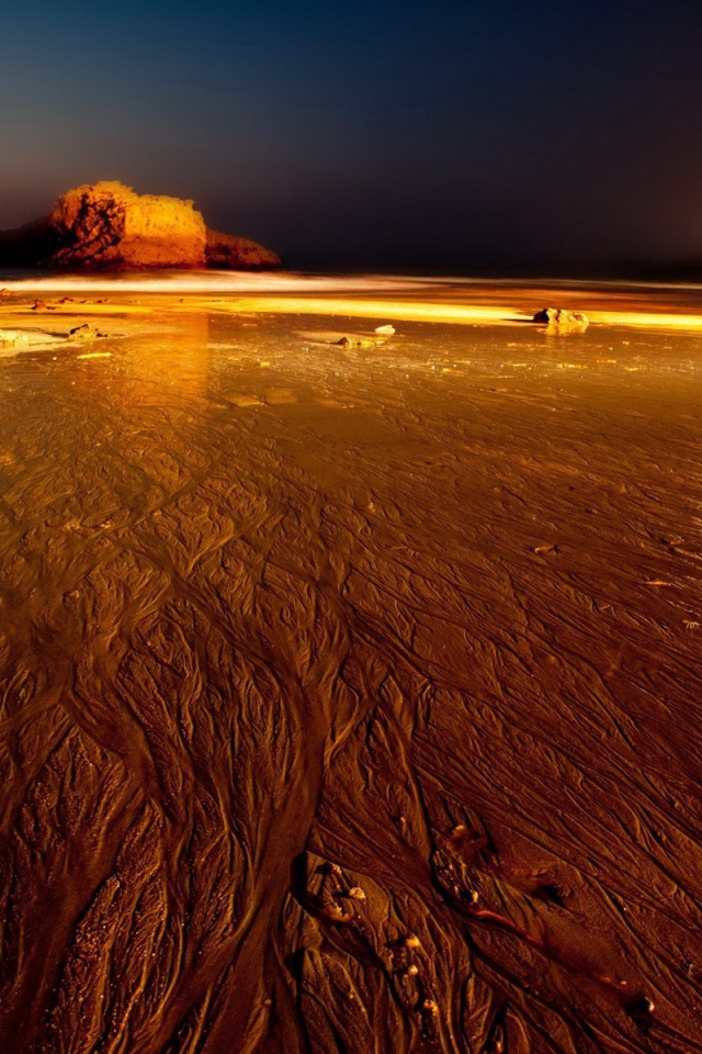 Узоры на дне моря