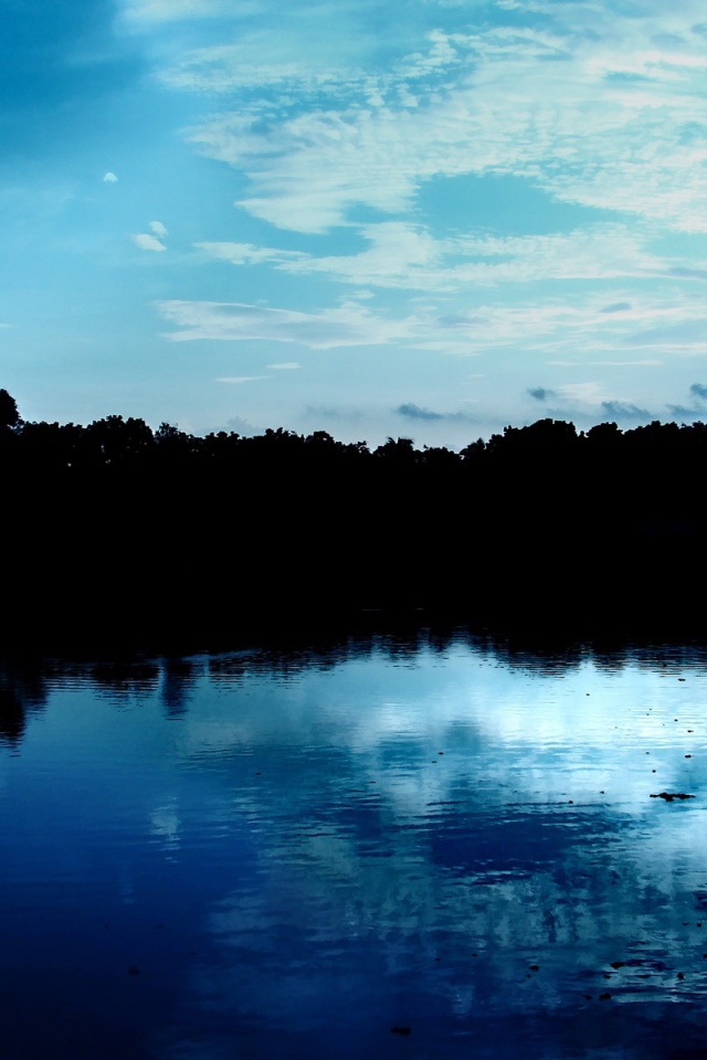 Голубое небо