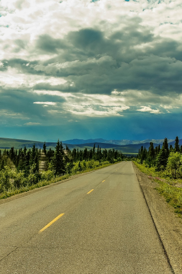 Облака над равниной