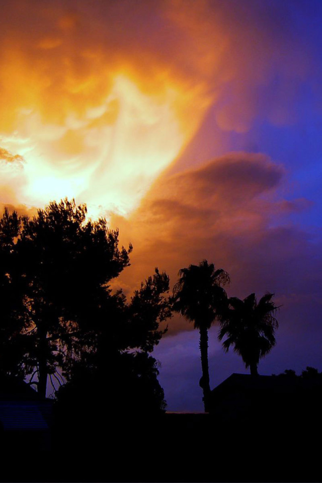 Светящиеся облака