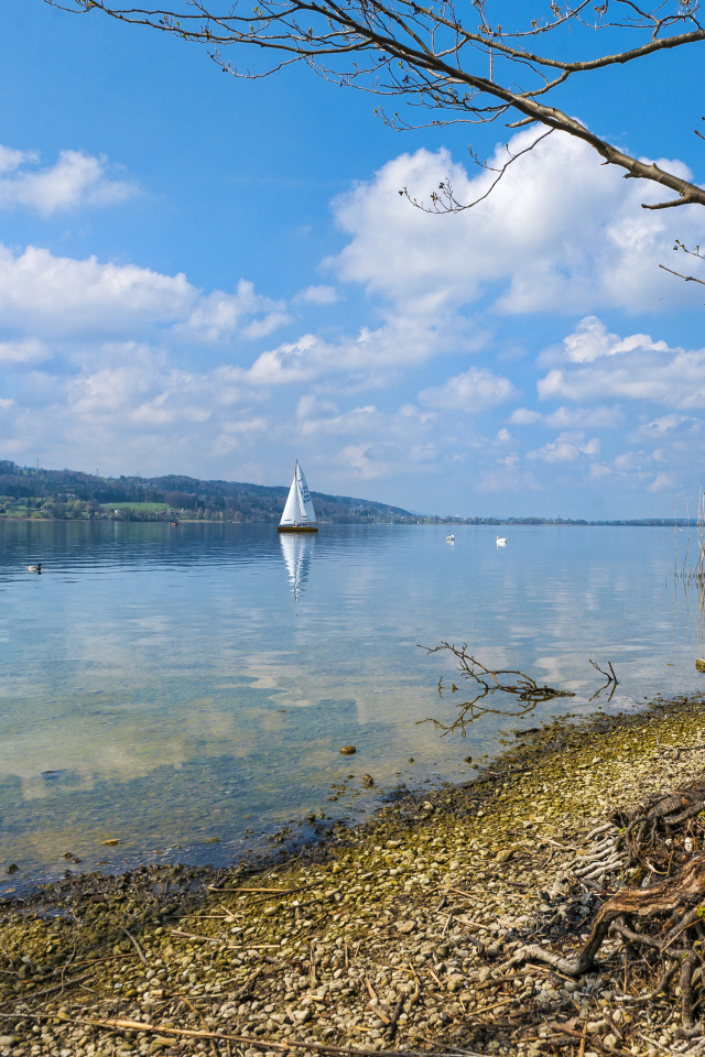 Редкие осенние облака