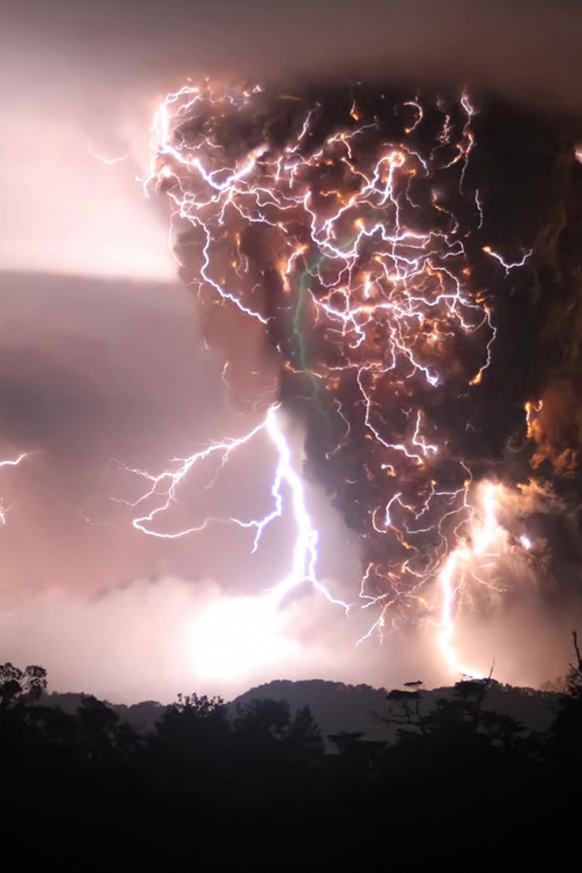 Гроза в Чили