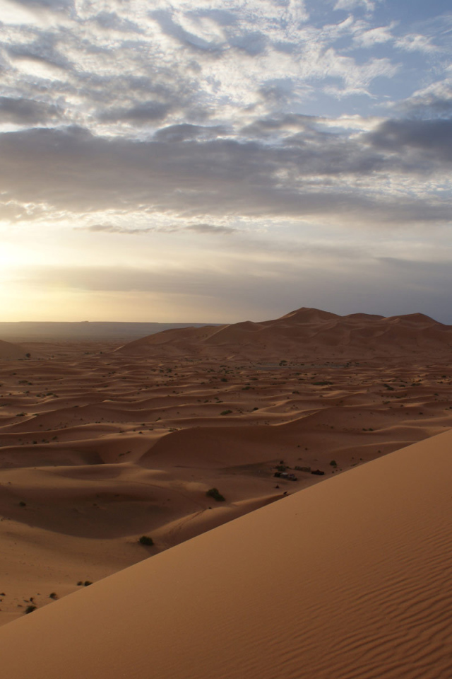 Закат в пустыне