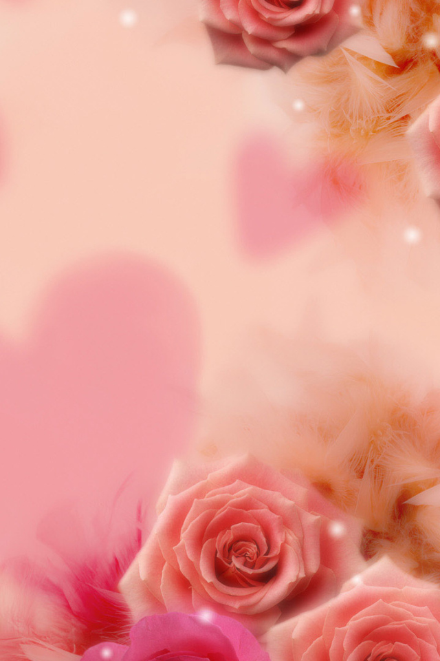 Розы и сердце