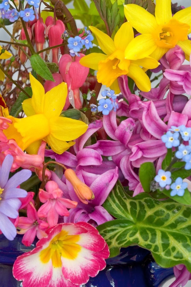 Цветы из весеннего сада