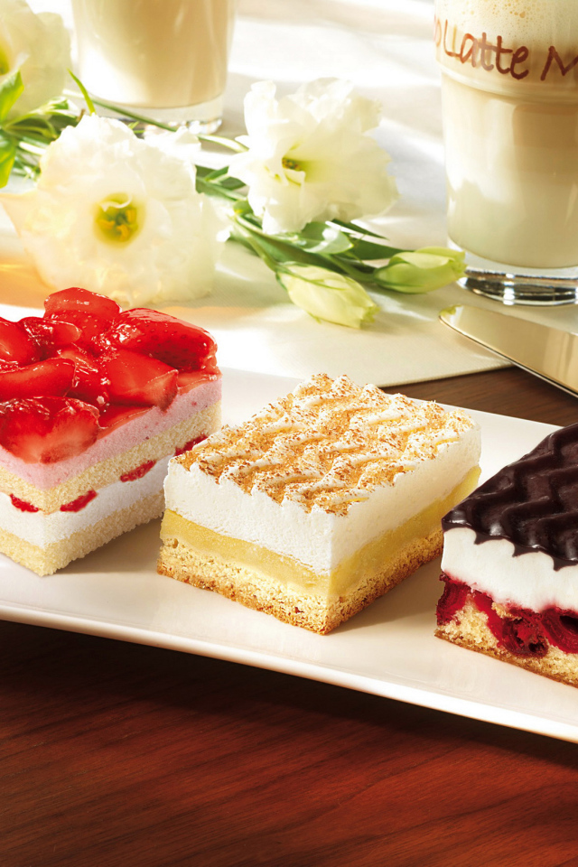 Сладости и цветы эустома (ирландская роза) 