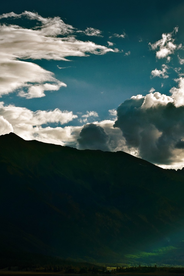 Облака над горами